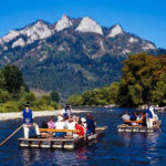 Traditional rafting on the Dunajec River